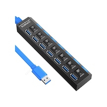 Usb 3.0 On/off Anahtarlı 7 Port Hub