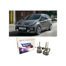 Kia Picanto Kısa Far Ampulü H7 Mono Yeni Seri Beyaz 2017-2023
