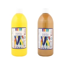 Südor Akrilik Boya Vermiyon 500 Ml Canlı Renk Seçenekleri İle Yüksek Kalite Boya Çok Renkli