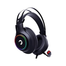 Kugon Usb Gaming Headset - 7.1 Virtual Surround Sound, Wired Led Headphones With 50mm Drivers,