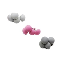 Barotti Dmr-9053 4pcs & Mix Renkli Plastik Mantar İğne Uçlu Yorgan Klips& Nevresim Tutucu Sabitleyici 20x50- 20'li Paket