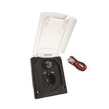 Babarvy Kapaklı Karavan 220v, Usb, Çakmaklık Çıkışı Priz
