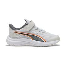 Puma Skyr Unisex Çocuk Koşu Ayakkabısı 31241411 Açık Gri/ Beyaz