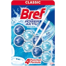 2 Adet Bref Power Aktiv Wc Temizleyici Blok 2'li Okyanus