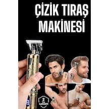 Tıraş - 924 - Makinesi Şarjlı Profesyonel Saç Kesme Makinesi Gold - Glblseme - Çizik Tıraş
