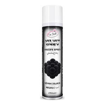 Dr. Gusto Kadife Velvet Sprey Gıda Boyası Siyah 250 Ml