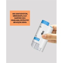 Eğitici Mini Mikroskop 80x-200x Led