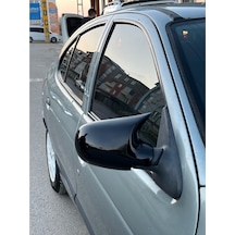 Renault Megan 1 Yarasa Ayna Kapağı Fiber Siyah Boyalı