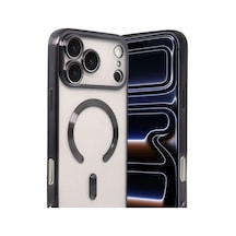 Apple İphone 17 Pro Max Kross Magneticsafe Kapak - Siyah