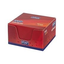 Kraf Küp Blok Beyaz 8 x 8 CM 115 G