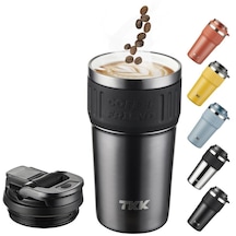 Tkk Çelik Termos Kahve Ve Çay Mug 630 Ml Çelik Termos Mug Karışık Renk 1 Adet