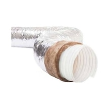 Afs Nonwoven Ses İzoleli Hava Kanalı 100 Mm 2.5 Metre