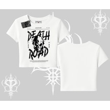 Tarzsokak Babby Tee Tshirt Death Road Memento Mori Street Manifest Beyaz