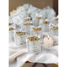 Bernami Mumluk Şamdanpinterest Özel Düğün Lüks Mini Çiçekli Bubble Mum 15 Adet Diğer