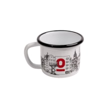 İstanbul Silüet Emaye Bardak 330 Ml No:89