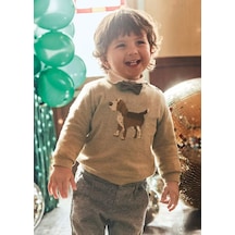 Mayoral Bej Erkek Bebek Kazak 2343 Bej