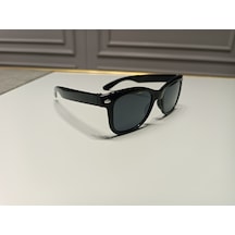 Wayferi Kemik Model Kare Siyah Unisex Güneş Gözlüğü R Çok Renkli