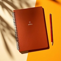 Ayrex Fark Tanıtım 4 Aylık Hedef Ve Egzersiz Planlayıcı Defter, A5 Spiralli, 132 Sayfa, Suni Deri Kapak / Fit Journ Genel