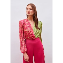 Fuşya - Yağ Yeşili