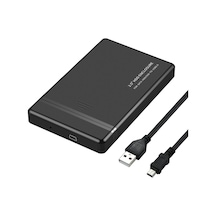 Geeroyoo Sata Hdd/sdd'den Usb2.0'a Tak Ve Çalıştır Taşınabilir Dizüstü Bilgisayar Harici Sabit Sürücü Muhafazası İçin 2,5'' Hdd Muhafazası