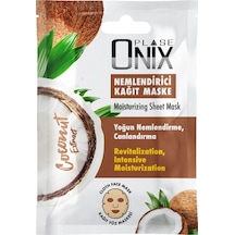 Morfose Onıx Nemlendirici Kağıt Yüz Maskesi 20 Ml Coconut