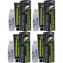 Colormax Sps770 Nouveau 2025/05.66 Şarap Kızılı 60 Ml 4 Adet Saç Boyası + 4 Adet 90 Ml Oksidan Set