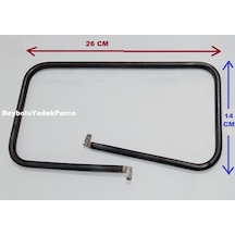 Tost Makinesi Rezistans , 1000 Watt - 110 Volt - Tost Rezistansı 26 x 14 cm metal