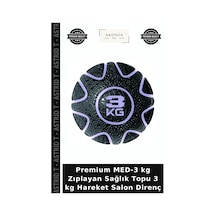 Premium Med-3 Kg Zıplayan Sağlık Topu 3 Kg Hareket Salon Direnç