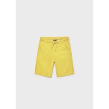 Mayoral Erkek Çocuk Chino Bermuda Şort Sarı - 06216