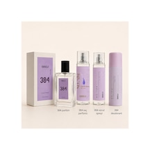 384 Kadın Parfüm Çoklu Set Parfüm - Body Mist - Saç Parfümü - Deodorant Aromatik