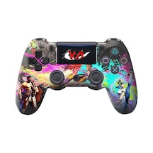Ps4-pc-android Box-android-Apple Uyumlu iOS Telefon Tablet Street Fighter Tema Titreşim Bluetooth Gamepad