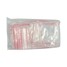 Kilitli Naylon Torba Poşet 5x5 Cm Şeffaf 100 Adet 1 Paket Renkli