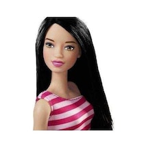 BARBİE PIRILTILI BARBİE PEMBE ELBİSELİ  -OYUNCAK BEBEK-LİSANSLI