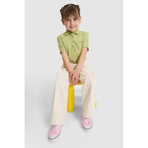U.s. Polo Assn. Kız Çocuk Çağla Tişört Basic 50328218-vr016 Cagla