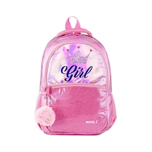 Muggle Super Girl İlkokul Çantası Pembe