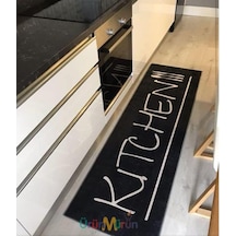 Kitchen Tezgah Önü Soğuk Geçirmez Kaymaz Taban Mutfak Halısı Düz (326584877)
