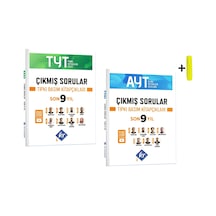 Tyt - Ayt Çıkmış Sorular Son 9 Yıl Tıpkı Basım Kitapçıkları Kr Akademi Yayınları