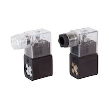 Pnömatik Valf Bobini 1/8" Ve 1/4" 4V210 Valf Için (Soketli) 100-Ser-6