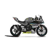Cfmoto 450sr Köpek Balığı Parçalı Kaplama Sticker Etiket Modeli G