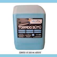 Velvox Torpido Bakım Sütü 5 Lt Jel Formu + 500 Ml Ve Sünger