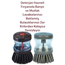 Hasby Deterjan Hazneli 2'li Bulaşık Fırçası