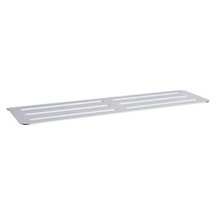Banyo Krom Duş Rafı Krom Renk 30x105x400 Mm Beyaz Tek Ebat Ba3005 043 Cr Çok Renkli