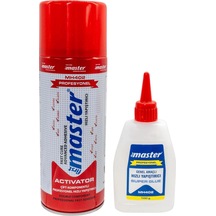 Master Mh-402 Mdf Metal Ahşap Plastik Hızlı Yapıştırıcı - 400 Ml. + 100 Gr. - 1 Adet Master Mh-402 Mdf Metal Ahşap Plastik Hızlı Yapıştırıcı - 400 Ml. + 100 Gr. - 1 Adet