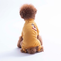 Sarı Honey Pony Köpek Tulumu Köpek Kıyafeti Kedi Kıyafeti