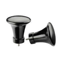 Ikea Paddfot Korniş Ucu 60 Mm Siyah
