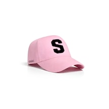 Ogc S Harfi Unisex Şapka Pembe