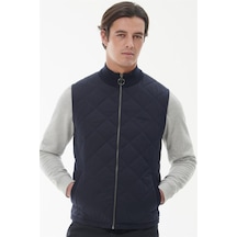 Barbour Essential Box Quilt Gilet Yelek Ny91 Navy-ny91 Navy