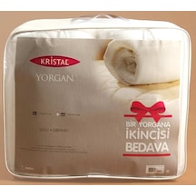 1 Alana 1 Bedava Taç By Kristal Tek Kişilik Yorgan Çift Kişilik Y