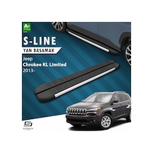 S-Dizayn Jeep Cherokee KL S-Line Aluminyum Yan Basamak 173 Cm 201