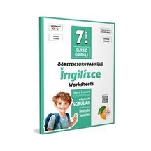 7.sınıf İngilizce Süreç Odaklı Karekod Çözümlü Soru Bankası - Editör